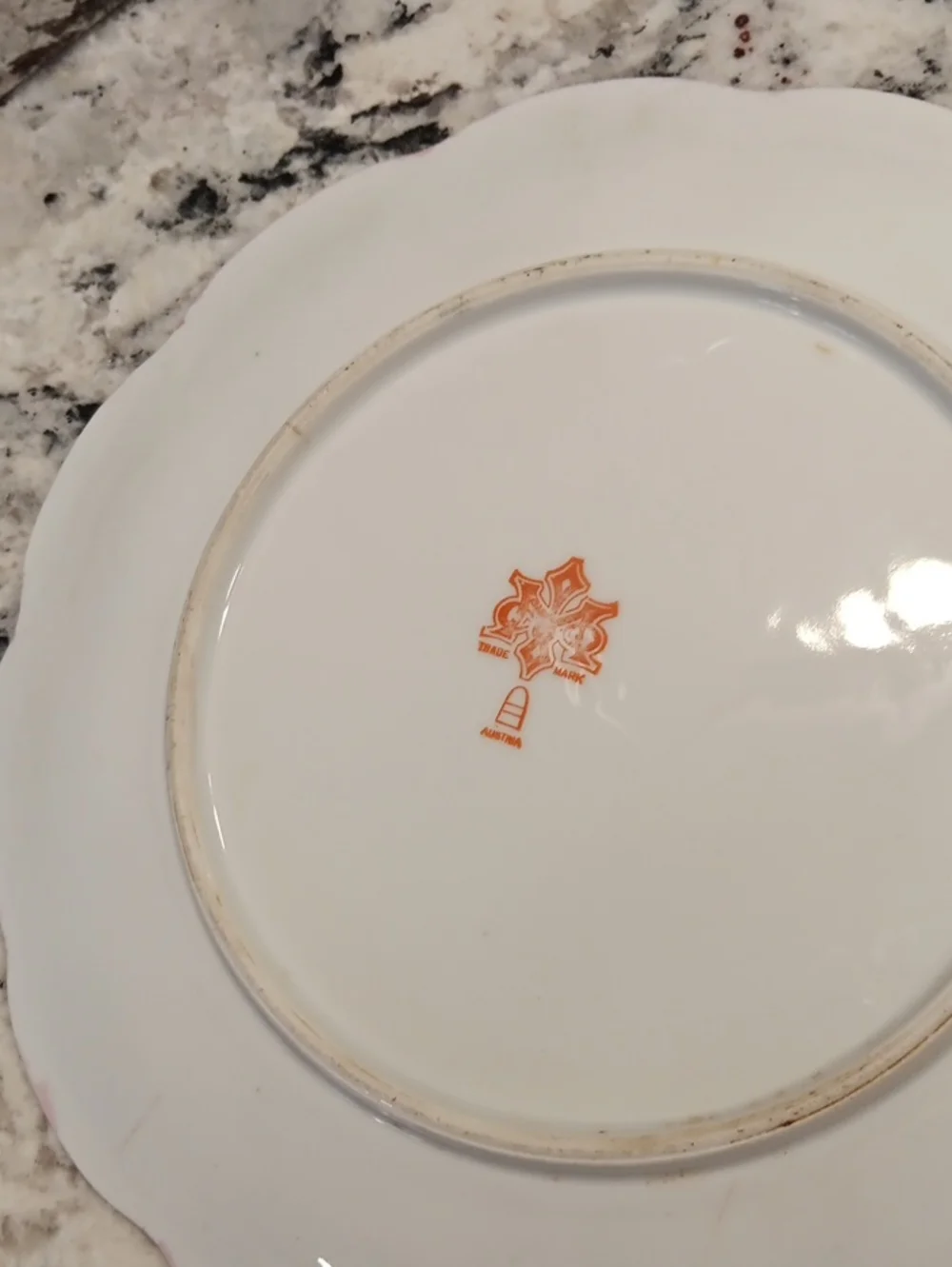 2 Vintage Floral Dinnerware